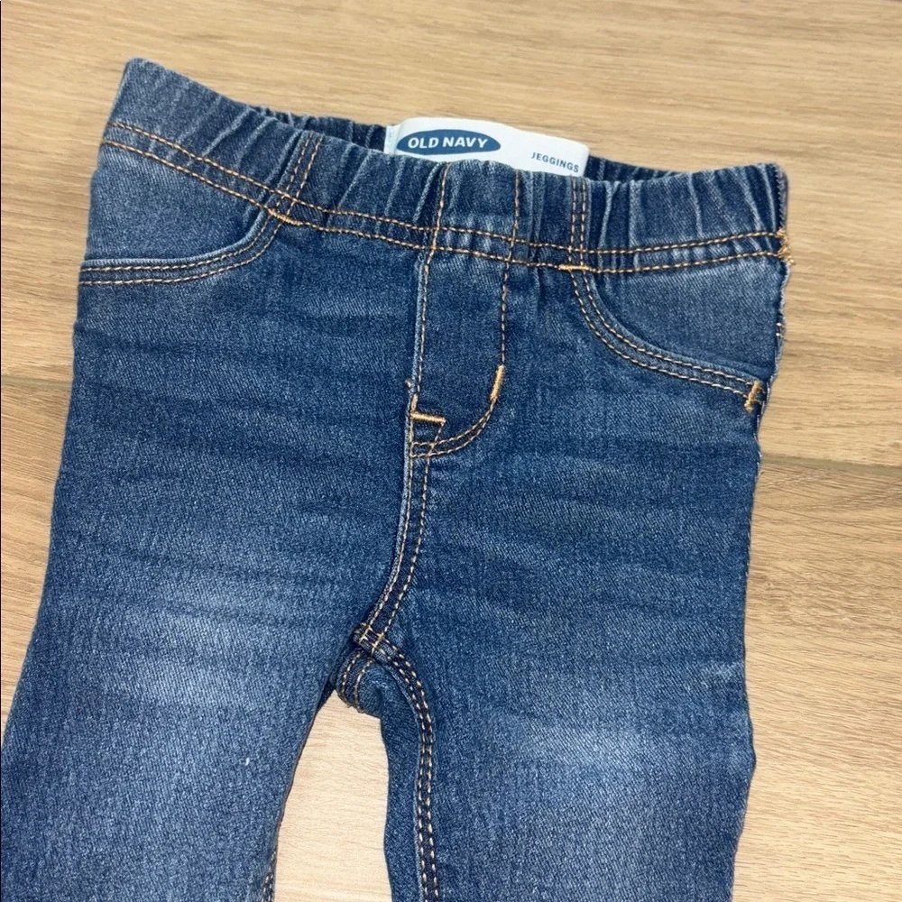 Old Navy Kids Dark Blue Jeggings size 12-18 months
